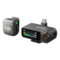 DJI Mic 3 Wireless Microphone 1TX + 1RX - Black