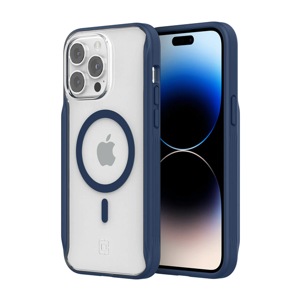 Incipio AeroGrip Case For iPhone 14 Pro Max - Midnight Navy/Clear