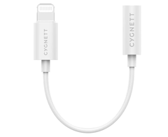 Cygnett Essentials Lightning Audio Adaptor - White