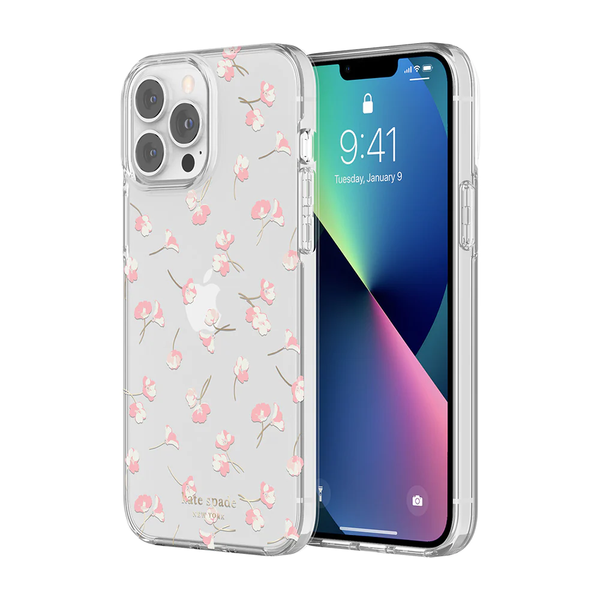KSNY Protective HS Case For iPhone 13 Pro Max - Falling Poppies