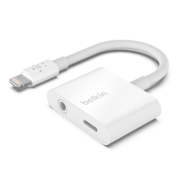 Belkin 3.5 mm Audio + Charge RockStar - White