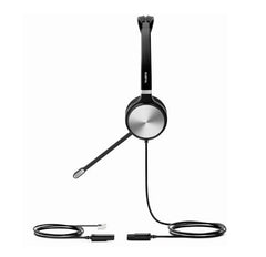 Yealink YHS36 Dual Wideband Headset for IP phone - Black/Silver