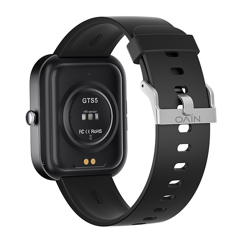 Nivo Smart Watch Elite Tech With 2.0" Color Display - Black