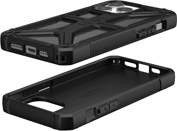 UAG Monarch Case For iPhone 15 Pro Max - Carbon Fiber