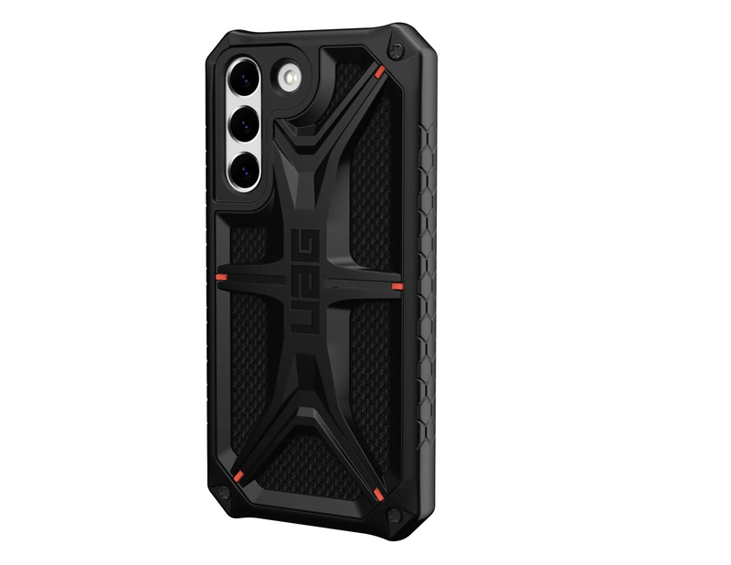 UAG Monarch Case For Samsung Galaxy S22 - Kevlar Black