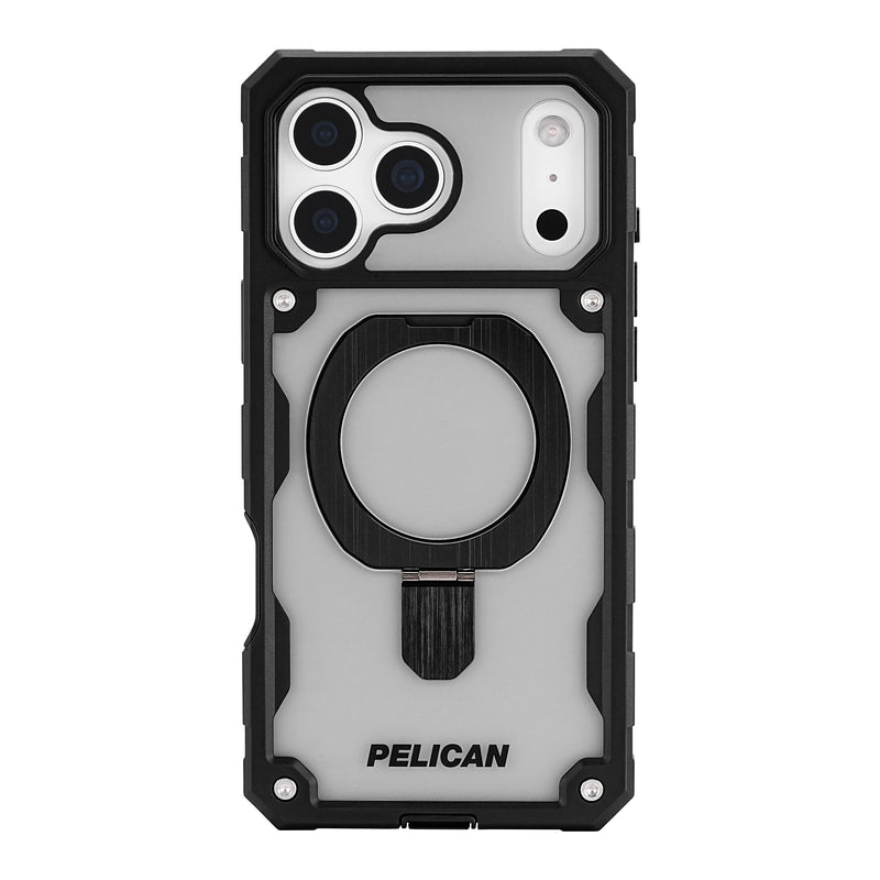 Pelican Shield MagSafe Case w/ Stand For iPhone 17 Pro Max - Smoke