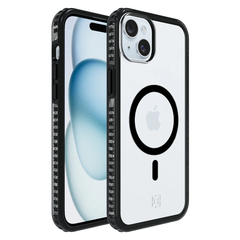 Incipio Grip MagSafe Case For iPhone 15 Plus - Black/Clear