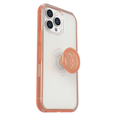 OtterBox Otter+Pop Symmetry Case For iPhone 13 Pro Max - Clear/Orange