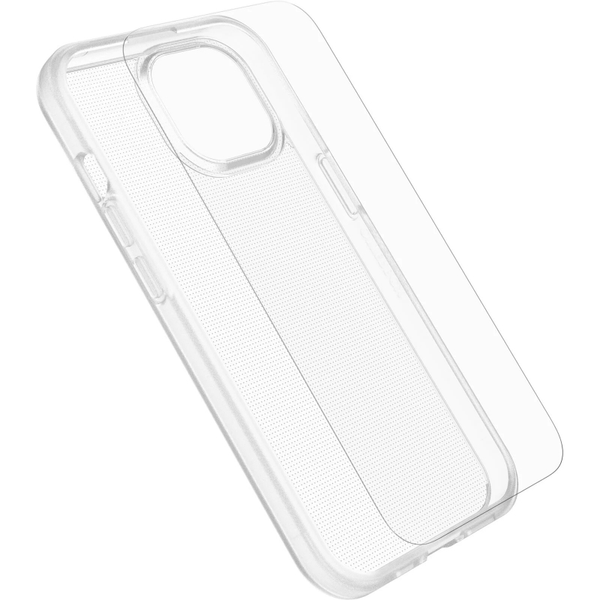 OtterBox React Case & Screen Protector For iPhone 15 - Clear
