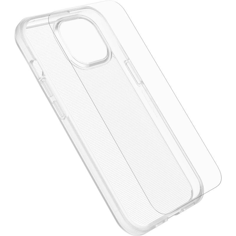 OtterBox React Case & Screen Protector For iPhone 15 - Clear