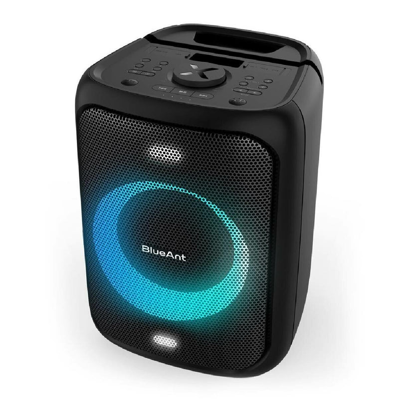 BlueAnt X5 Portable 60W Party Bluetooth Karaoke Speaker - Black