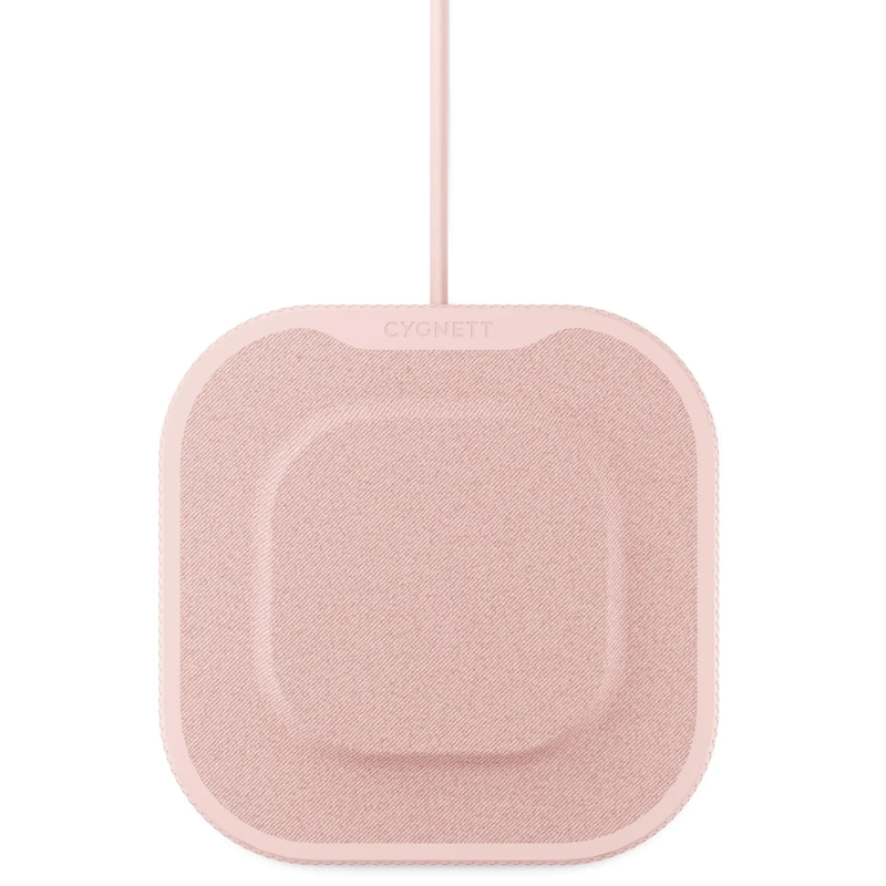 Cygnett PowerBase III 15W Wireless Charger - Pink