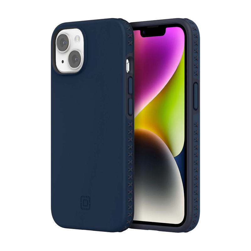 Incipio Grip Case For iPhone 14 - Midnight Navy/Inkwell Blue