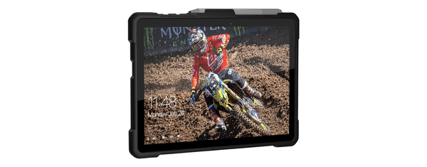 UAG Outback Hand strap Case For Microsoft Surface Go 4 - Black