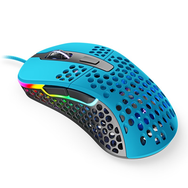 Xtrfy M4 Ultra-Light RGB Gaming Mouse - Miami Blue