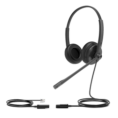 Yealink YHS34 Dual Wideband Noise-Cancelling Headset - Black