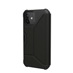 UAG Metropolis Case For iPhone 12/12 Pro - LTHR ARMR Black