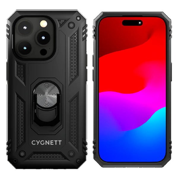 Cygnett Rugged Case For Apple iPhone 15 Pro Max - Black