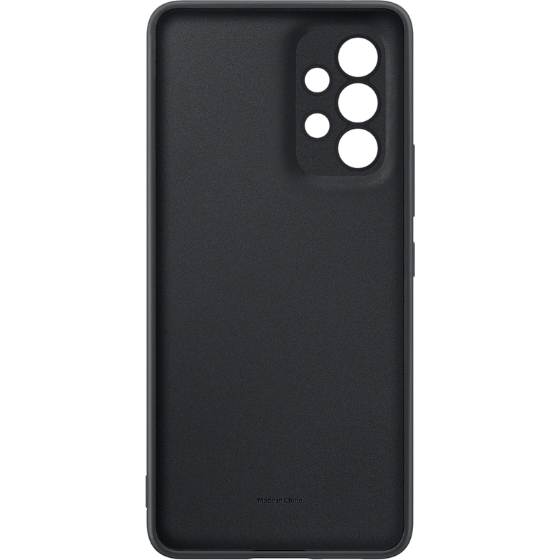 Samsung Silicon Cover For Galaxy A53 5G - Black