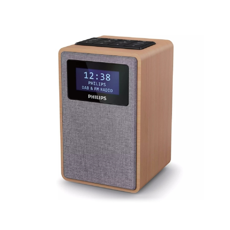 Philips Wooden DAB+/FM Radio - Wooden