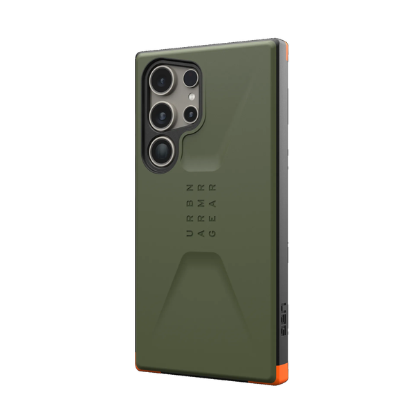 UAG Civilian Case For Samsung Galaxy S24 Ultra - Olive Drab