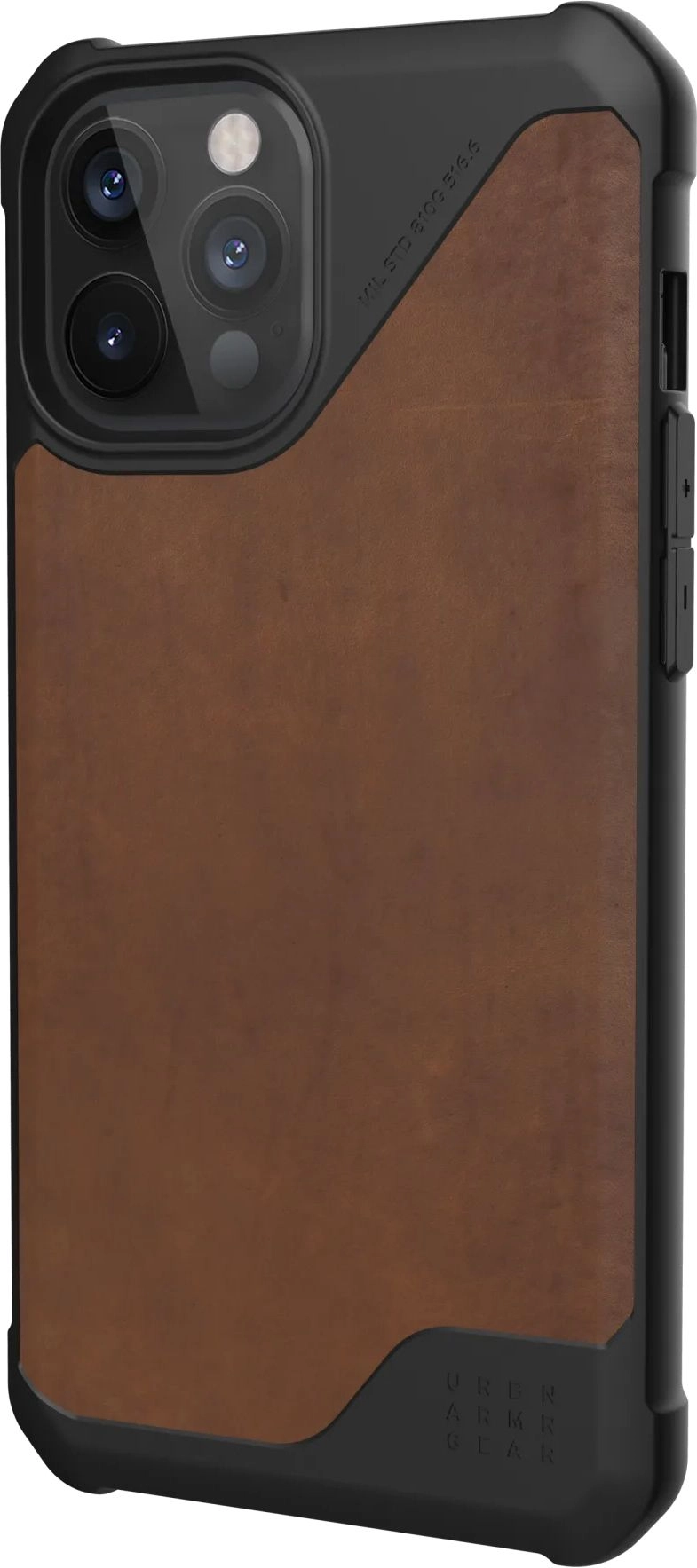 UAG Metropolis LT Case For Apple iPhone 12Pro Max - LTHR ARMR Brown