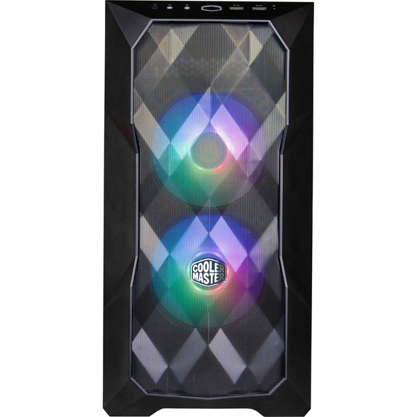 Cooler Master MasterBox TD300 Mesh Mid-Tower Case - Black