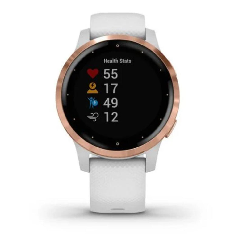 Garmin Vivoactive 4S Smart Watch 40 MM - White/Rose Gold
