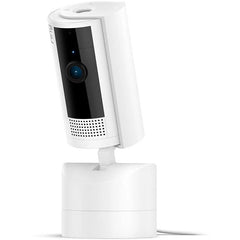 Ring Pan-Tilt Indoor Plug-In Security Camera - White