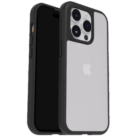 OtterBox React Soft Grip Case For iPhone 15 - Black