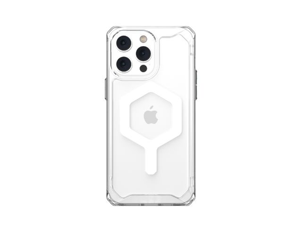 UAG Plyo MagSafe Case For iPhone 15 Pro Max - Ice/White