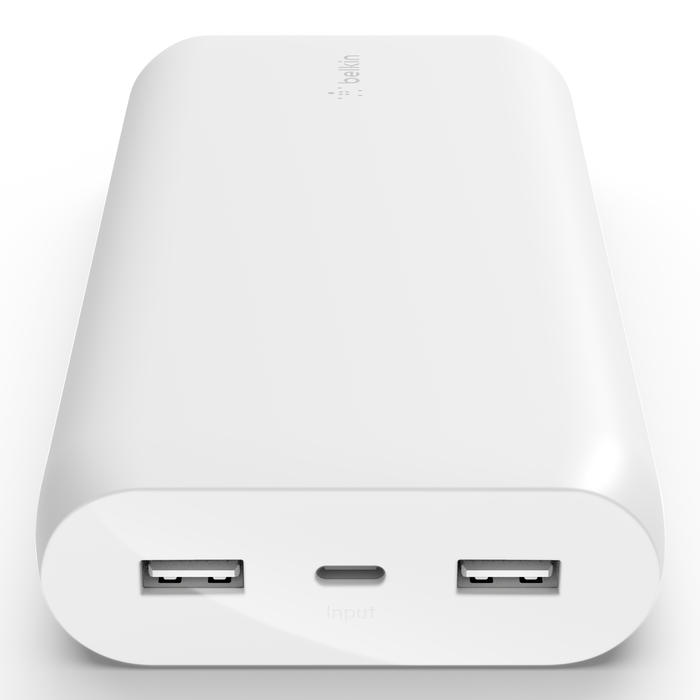 Belkin BoostCharge Power Bank 20K - White