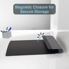 Laser Wireless Charging Laptop Sleeve Up to 16 Inch - Black