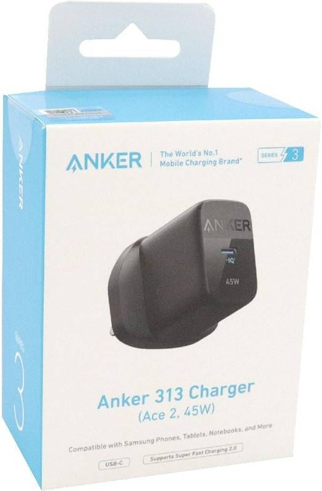 Anker 313 Ace 2 45W Wall Charger - Black