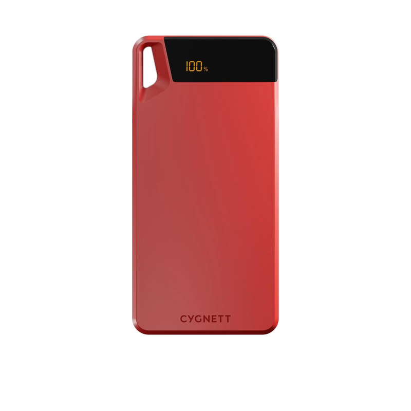 Cygnett ChargeUp Boost 4 10000mAh Power Bank - Red