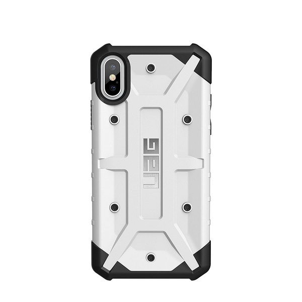 UAG Pathfinder Case For Apple iPhone Xs - White/Silver Logo