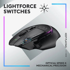 Logitech G502 X Plus Wireless RGB Gaming Mouse - Black