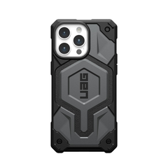 UAG Monarch Pro Magsafe Case For iPhone 15 Pro Max - Silver