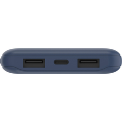 Belkin BoostUp Charge 10K 3 Port Power Bank w/ Cable - Blue