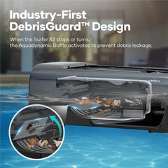 Aiper Surfer S2 Cordless Automatic Pool Skimmer - Black