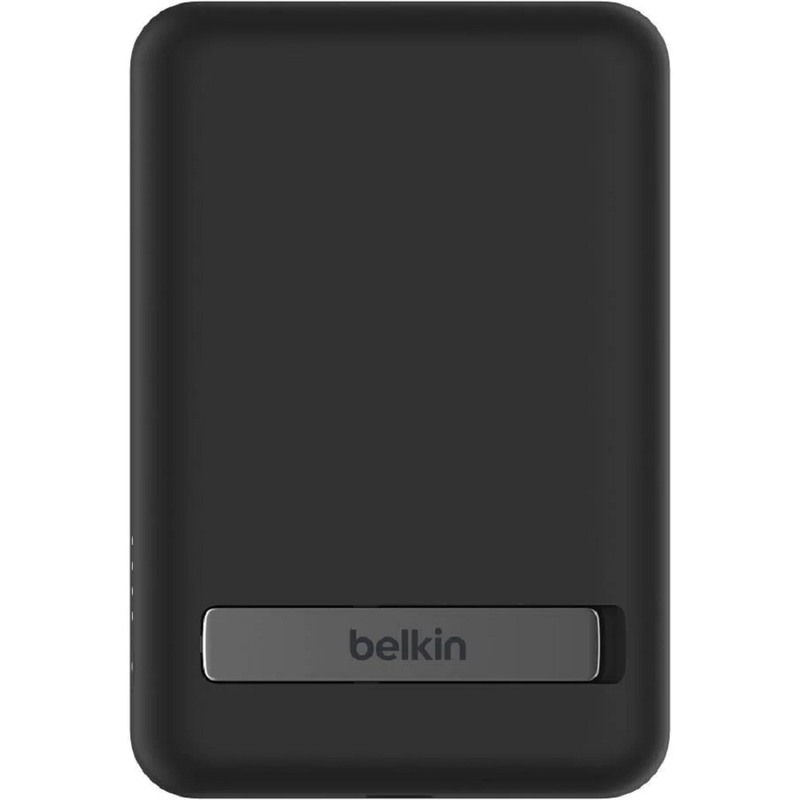 Belkin Boost Charge Magnetic Wireless Power Bank 5K + Stand - Black