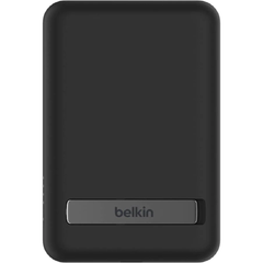 Belkin Boost Charge Magnetic Wireless Power Bank 5K + Stand - Black