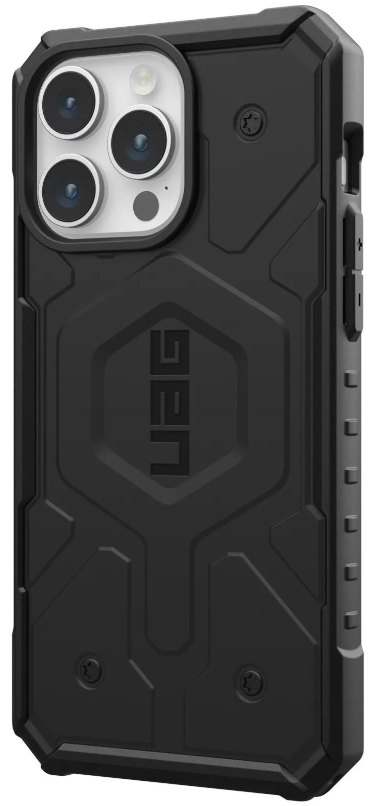 UAG Pathfinder MagSafe Case For iPhone 15 Pro Max - Black