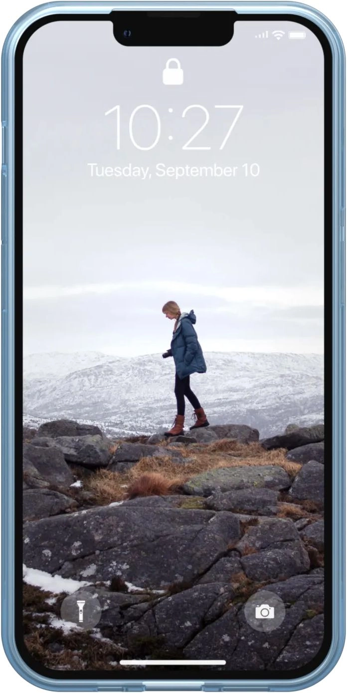 UAG Lucent Series Case For Apple iPhone 13 - Cerulean