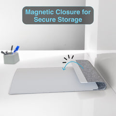 Laser Wireless Charging Laptop Sleeve Up to 16 Inch - Grey