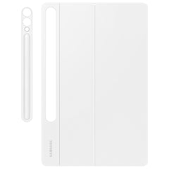 Samsung Book Cover Keyboard Case For Galaxy Tab S10+/S9+/S9 FE+ - White
