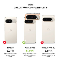 UAG Plyo Pro Magnetic Case For Google Pixel 9 Pro - Ice/Silver