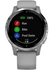 Garmin Vivoactive 4S Smart Watch 40 MM - Gray/Silver