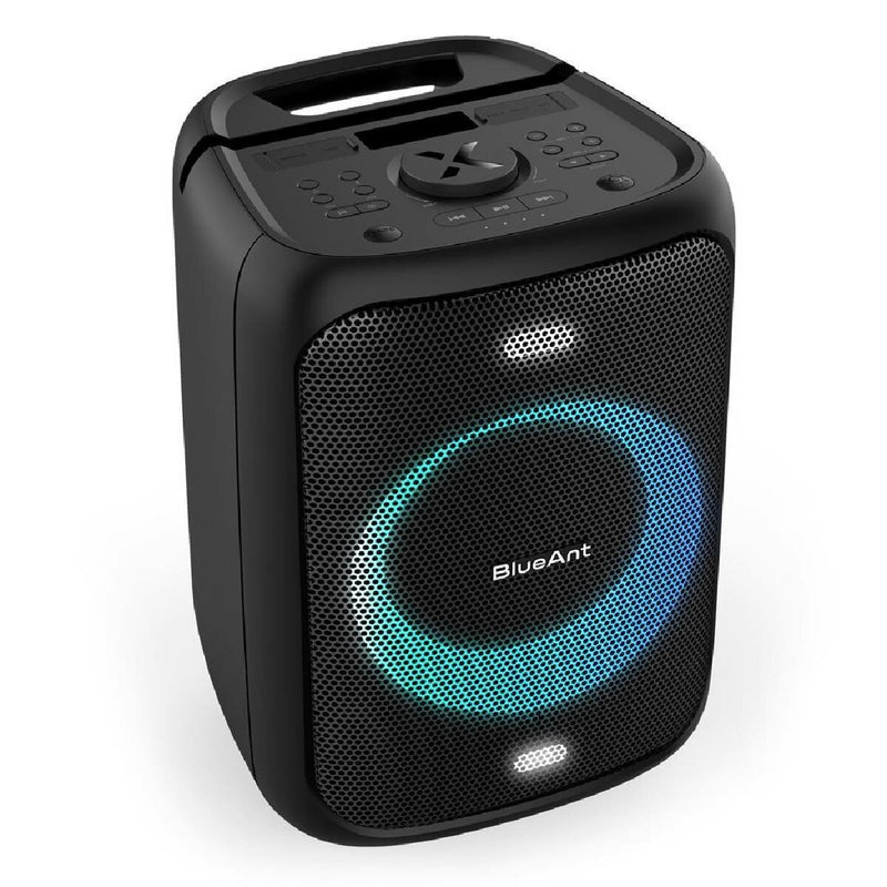 BlueAnt X5 Portable 60W Party Bluetooth Karaoke Speaker - Black