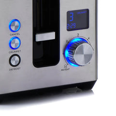 Durapres Toast IQ 2 Slice Digital Toaster DT520 - Grey